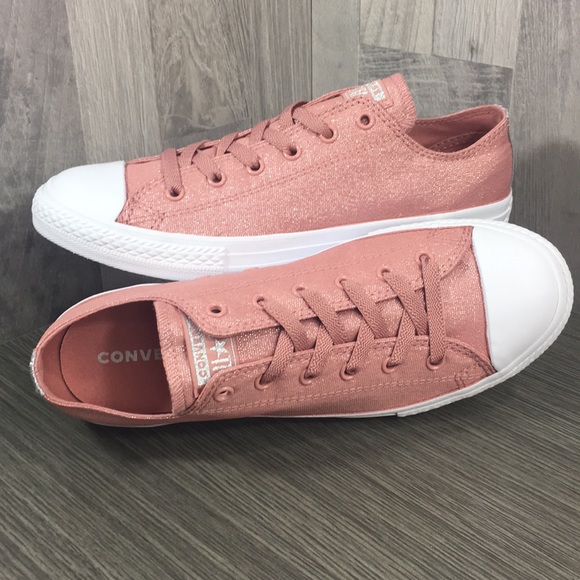Converse CTAS OX rust pink/white/pure silver - Picture 3 of 8